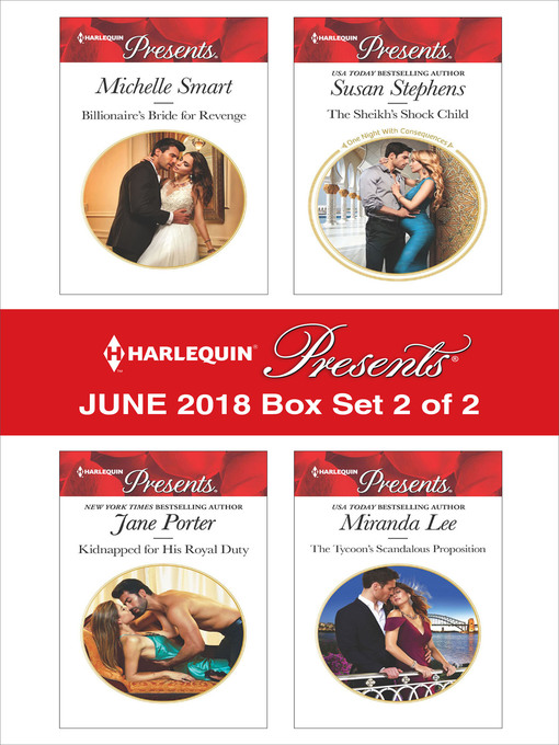 Title details for Harlequin Presents June 2018--Box Set 2 of 2 by Michelle Smart - Wait list